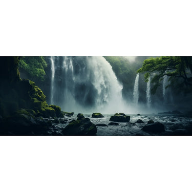 Realistic Waterfall canvas